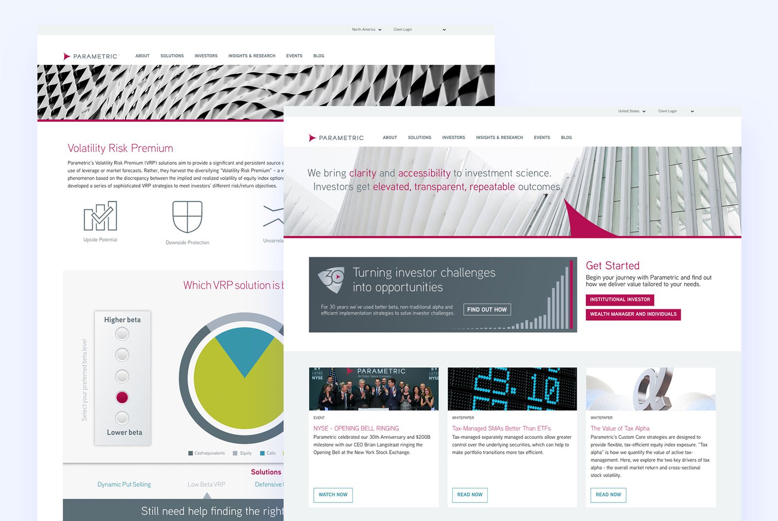Parametric Website