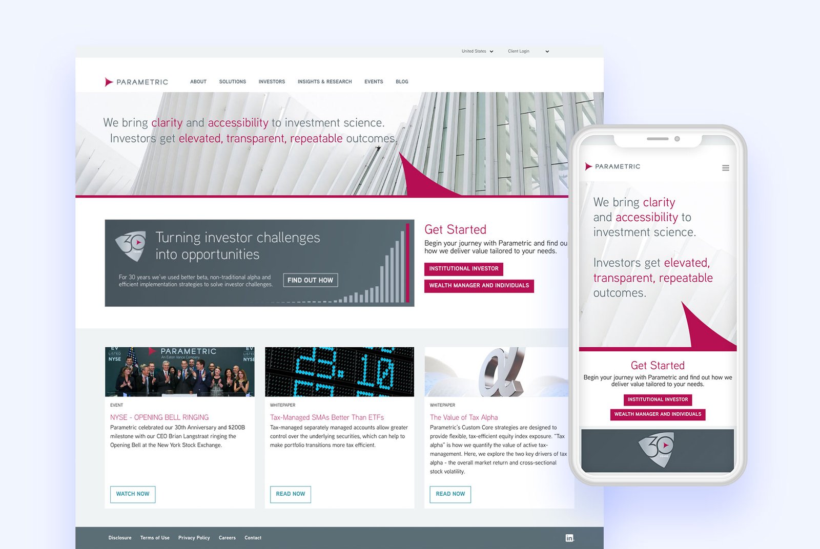 Parametric Homepage