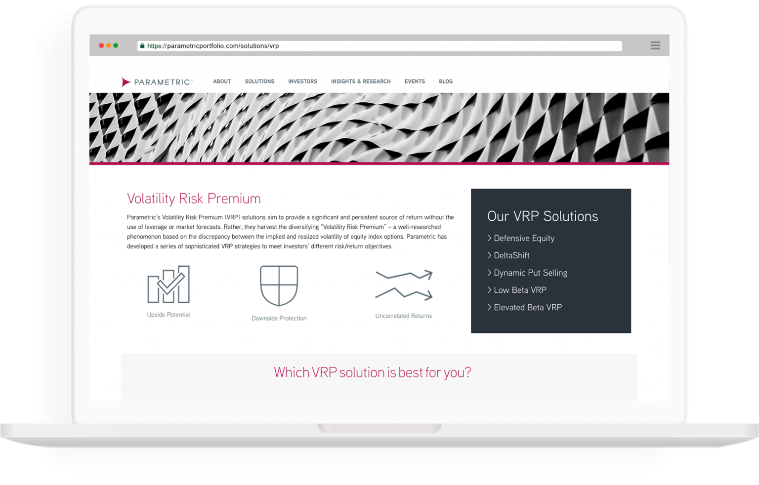 Parametric VRP Page